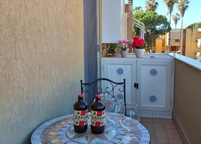 Apartament Lo Mirall - Bilocale A 2 Minuti Dalla Del Lido Di Alghero